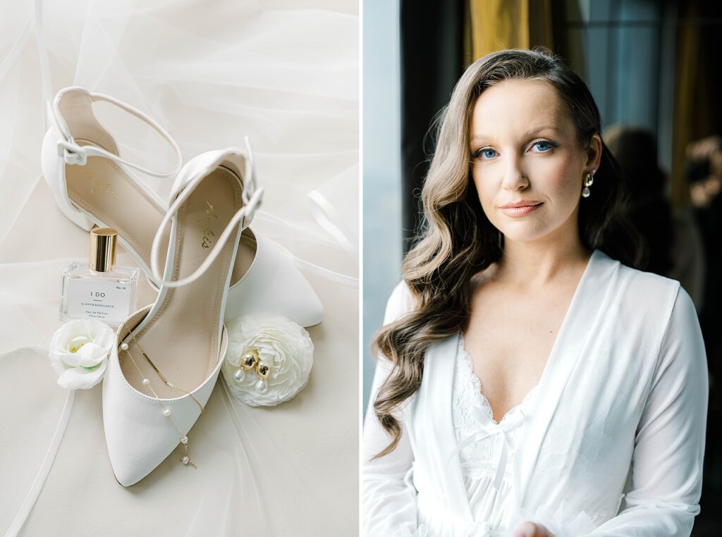 Bride Getting Ready at the Philadelphia W Hotel 