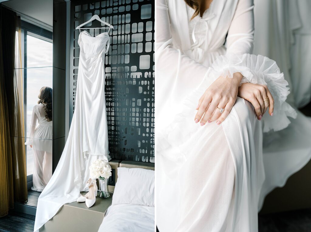 Bride Getting Ready at the Philadelphia W Hotel 