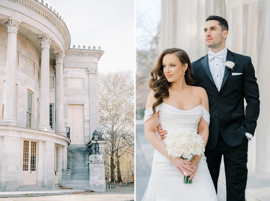 Winter Wedding Portraits in Philadelphia