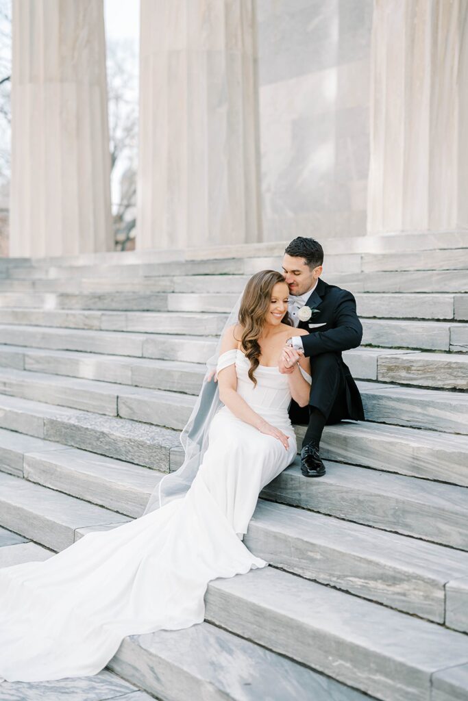 Winter Wedding Portraits in Philadelphia