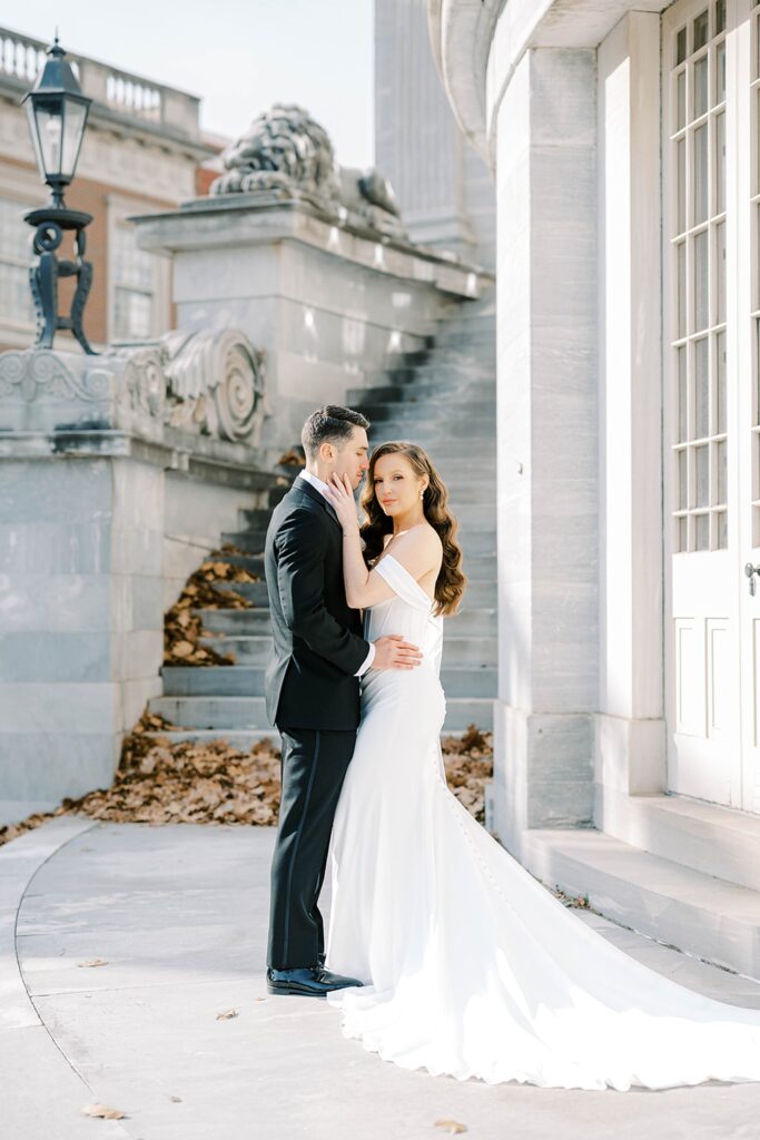 Winter Wedding Portraits in Philadelphia