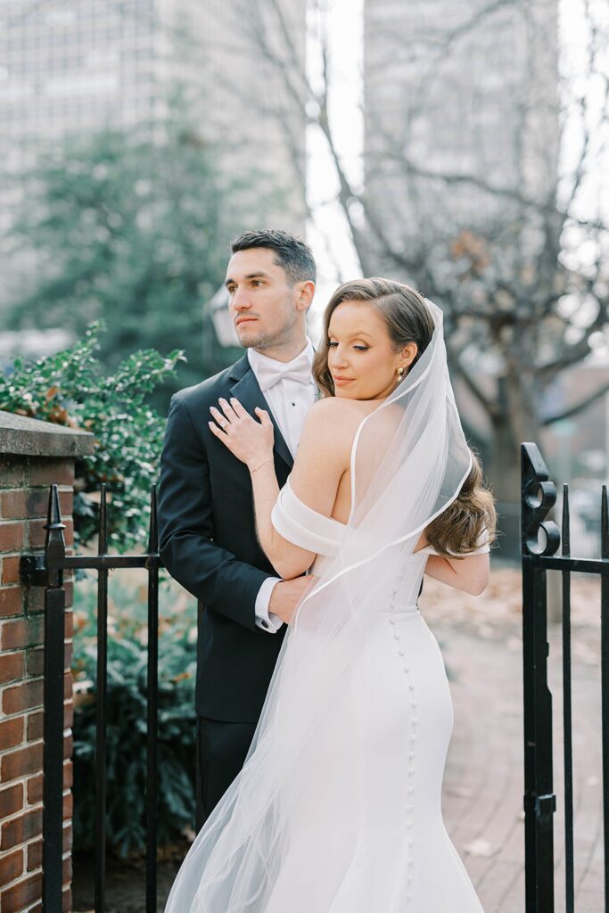 Cescaphe Ballroom Wedding Portraits in Old City Philadelphia