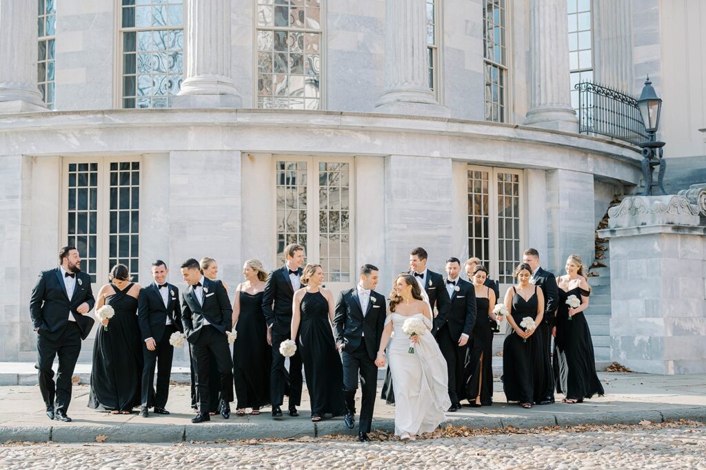 Cescaphe Ballroom Wedding Portraits in Old City Philadelphia