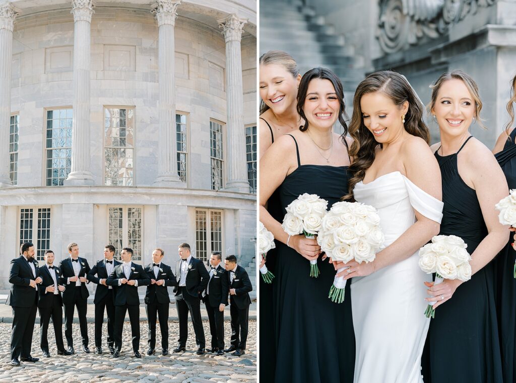 Cescaphe Ballroom Wedding Portraits in Old City Philadelphia