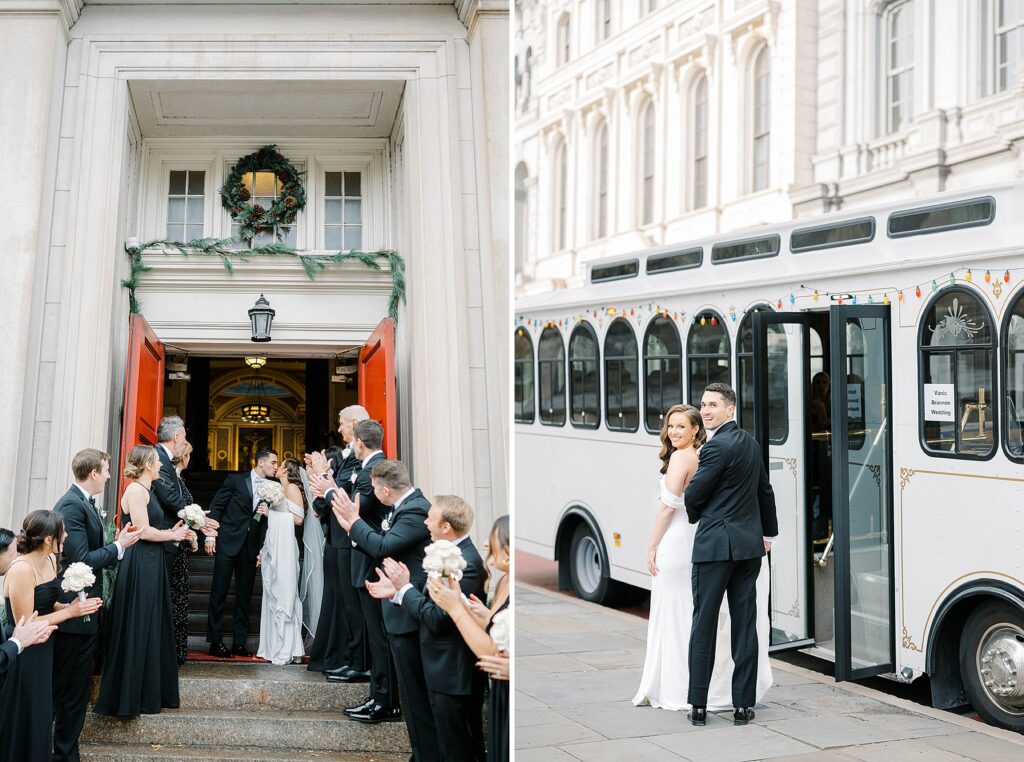A Philadelphia Catholic Wedding Ceremony in Old City 