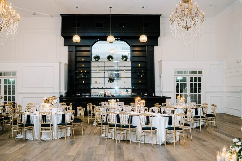 Cescaphe Ballroom Wedding Reception Details