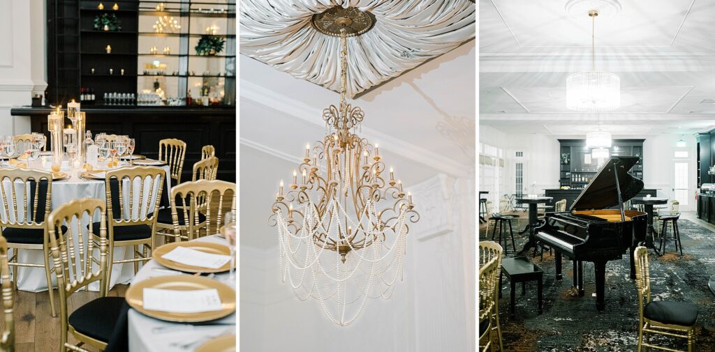 Cescaphe Ballroom Wedding Reception Details