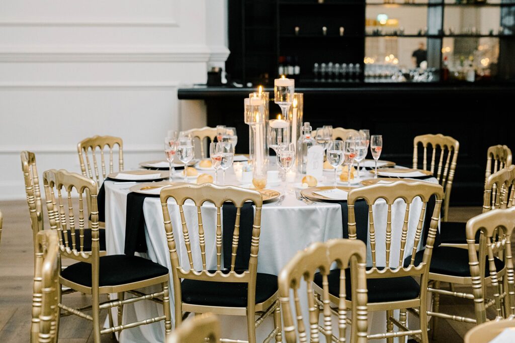 Cescaphe Ballroom Wedding Reception Details