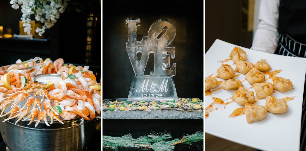 Cescaphe Ballroom Wedding Reception Details