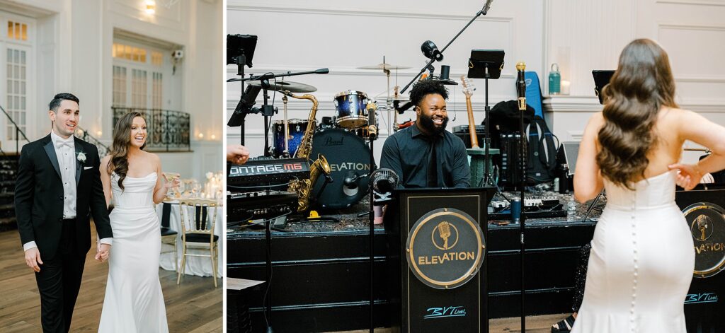 Philadelphia Wedding Band Playing at the Cescaphe Ballroom 