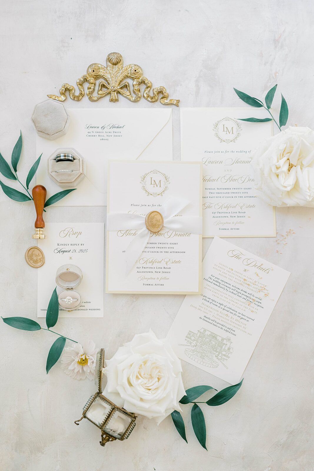 Ashford Estate Wedding Details