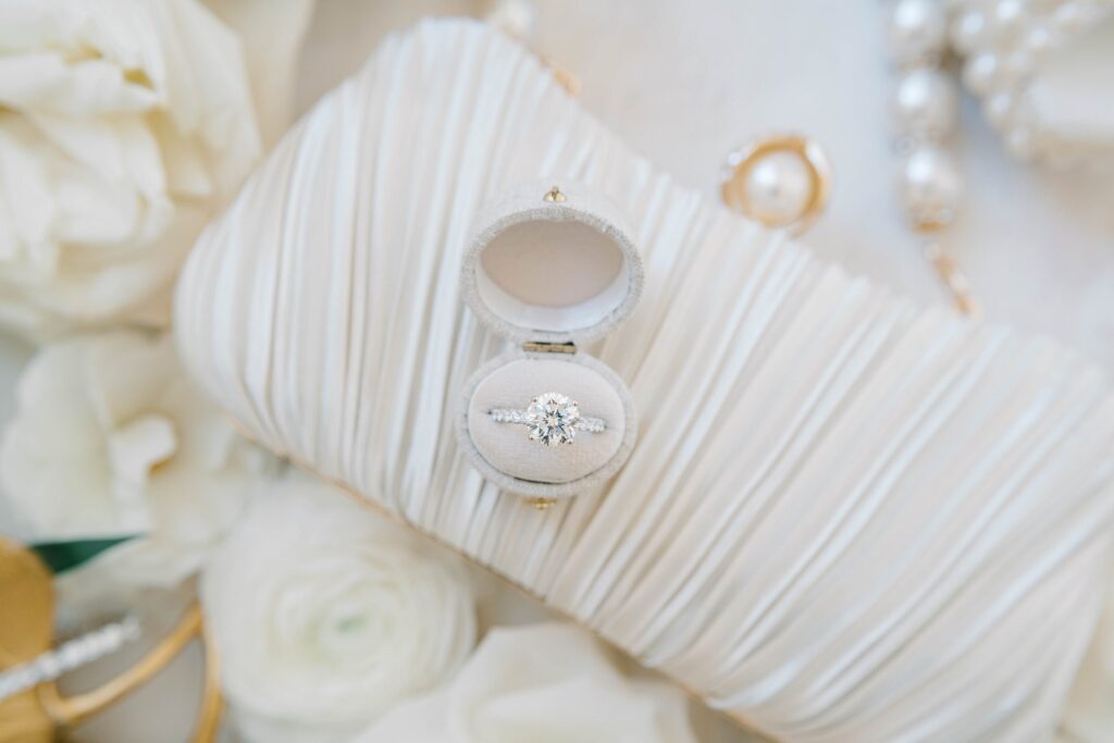 Bridal Wedding Details at a New Jersey Wedding Venu