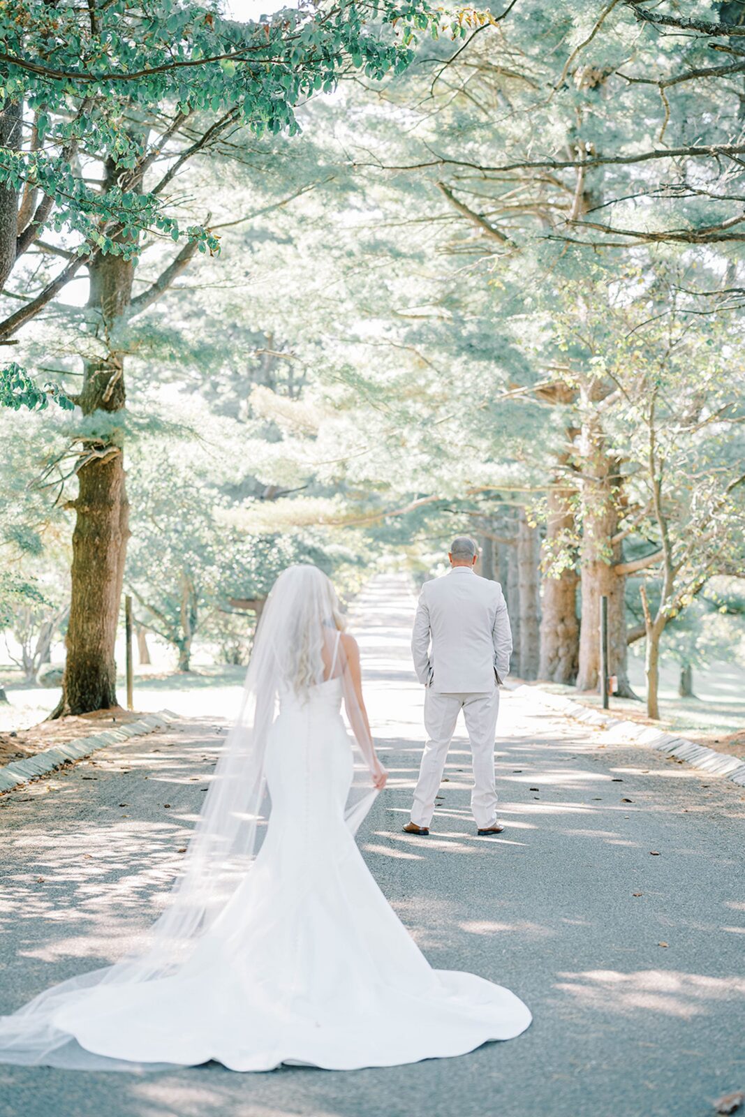 A First Look Captured by a New Jersey Wedding Photographer