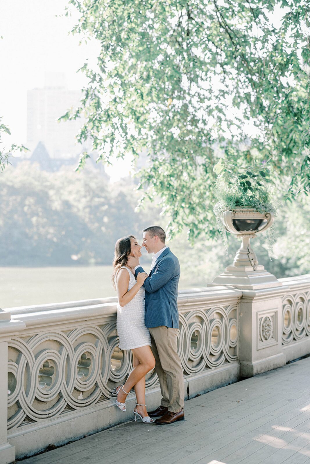 Central Park New York City Summer Engagement Photos