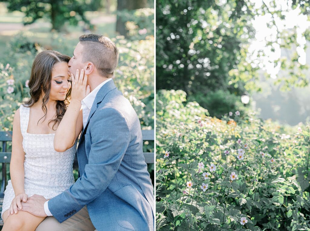 Bow Bridge New York City Engagement Photos
