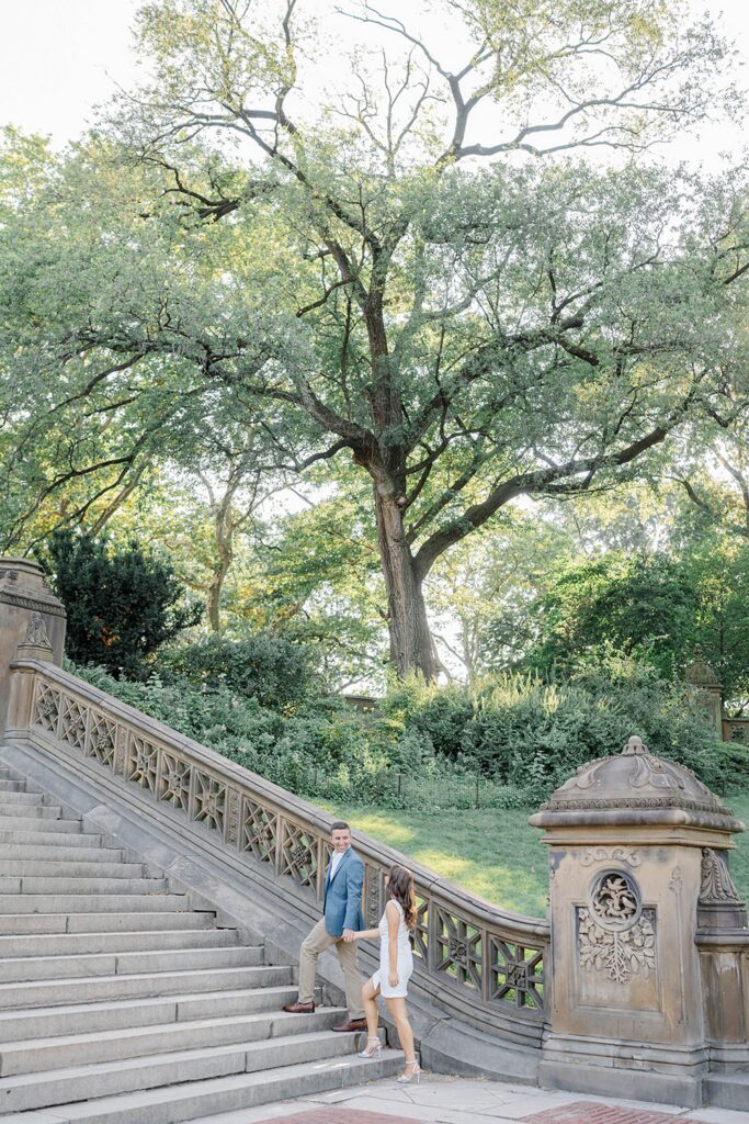 Central Park New York City Summer Engagement Photos