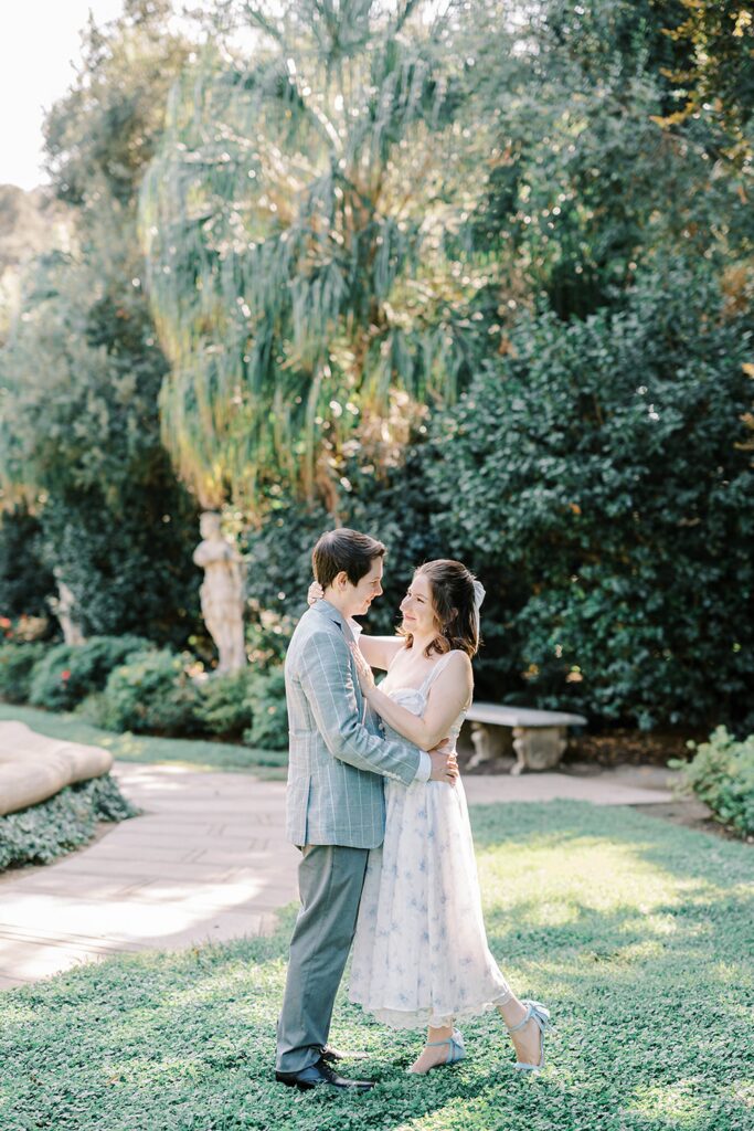 Los Angeles engagement photos at The Huntington Botanical Gardens