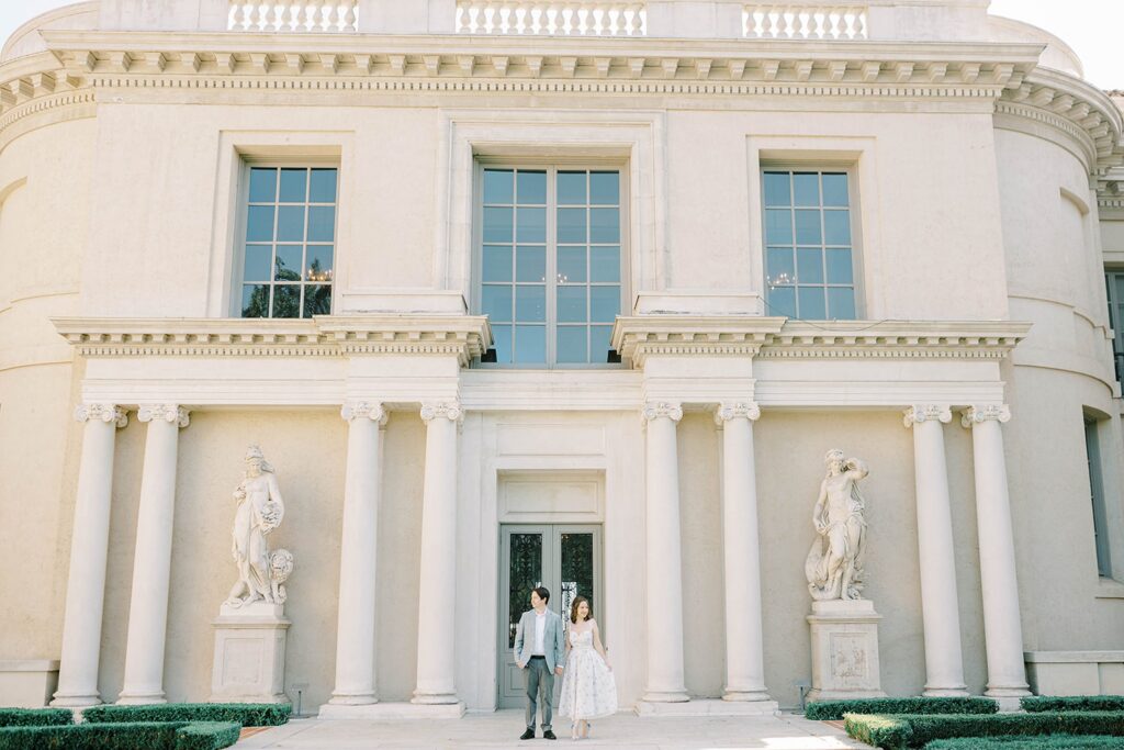 Los Angeles engagement photos at The Huntington Botanical Gardens