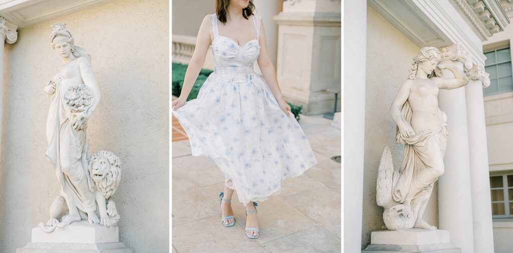 Huntington Gardens engagement photos Los Angeles California