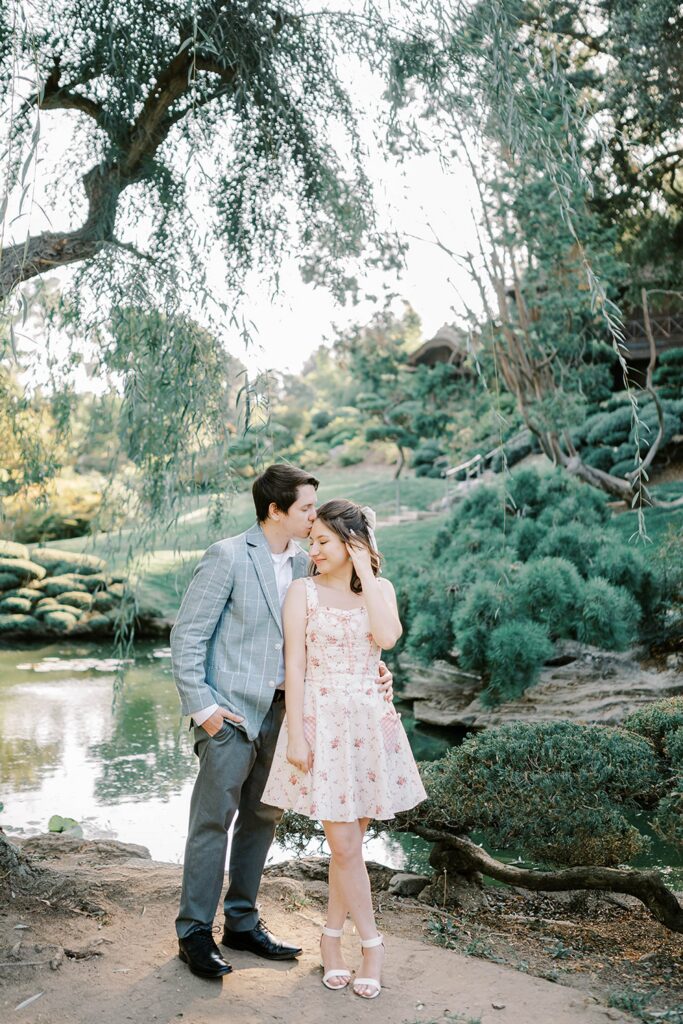 LA engagement photos at The Huntington Botanical Gardens