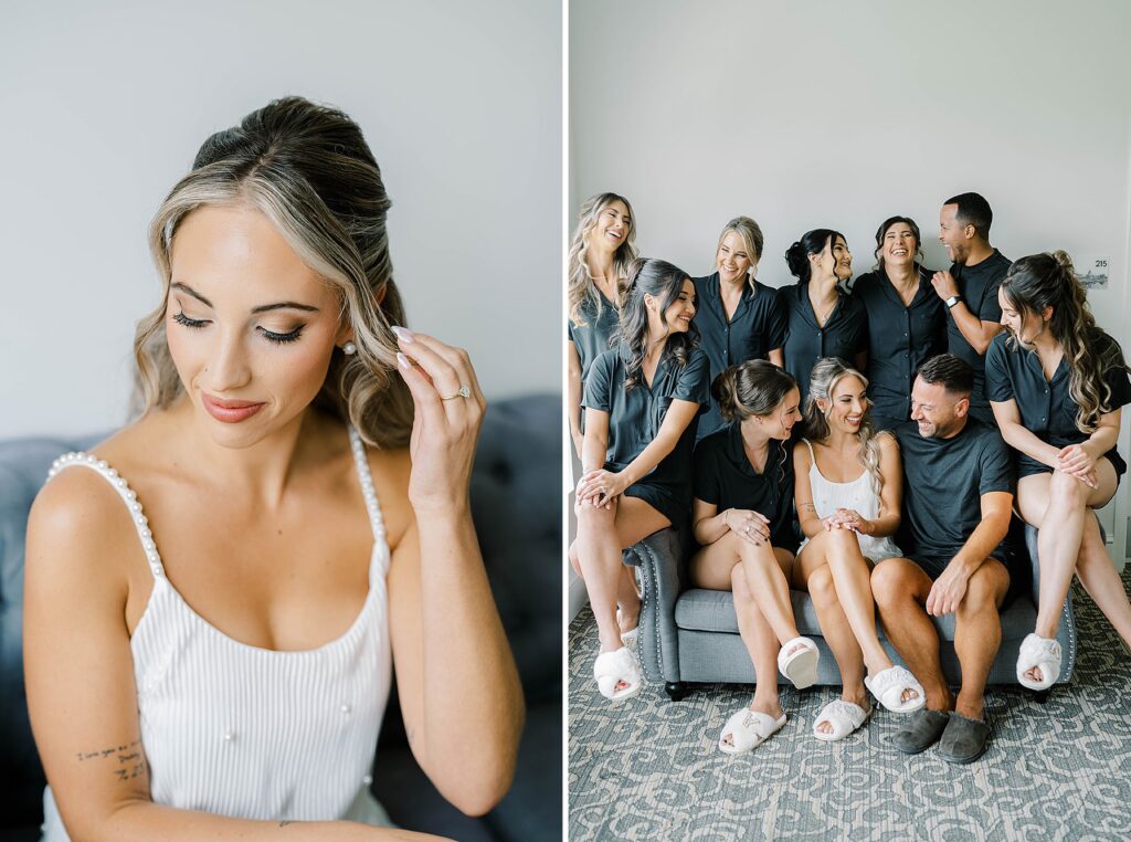Bride Getting Ready at Renault Winery 