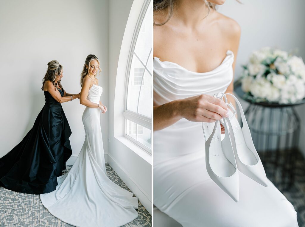 Bride Getting Ready at Renault Winery New jersey