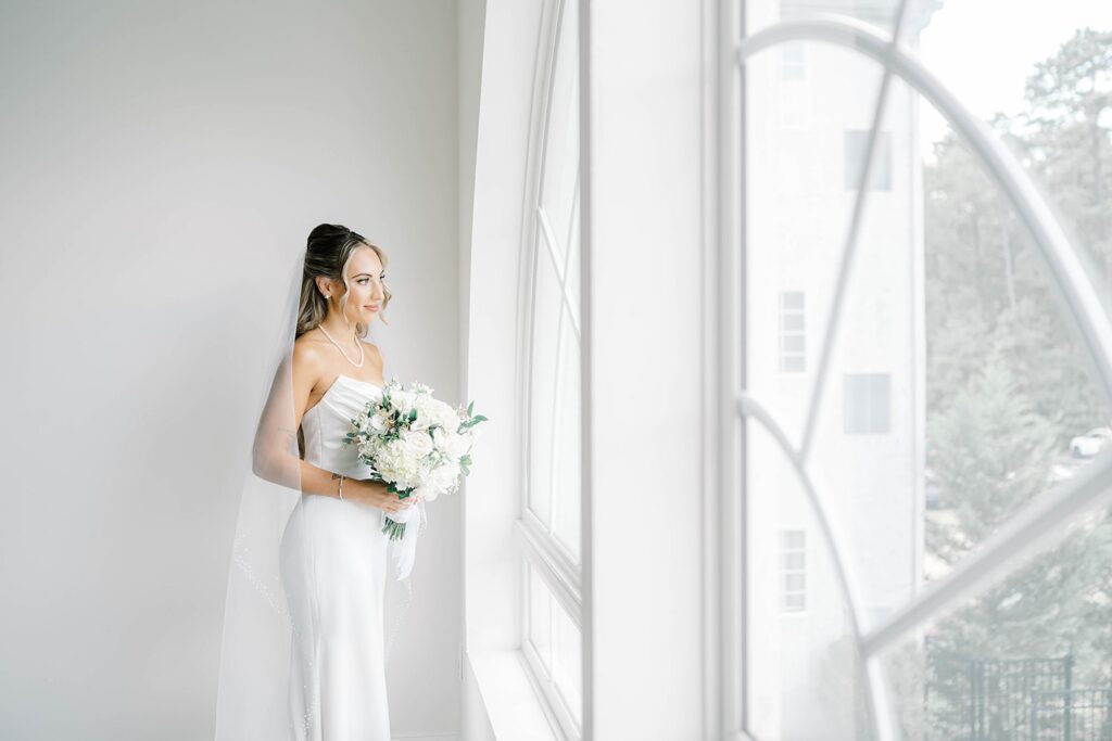Bride Getting Ready at Renault Winery New jersey