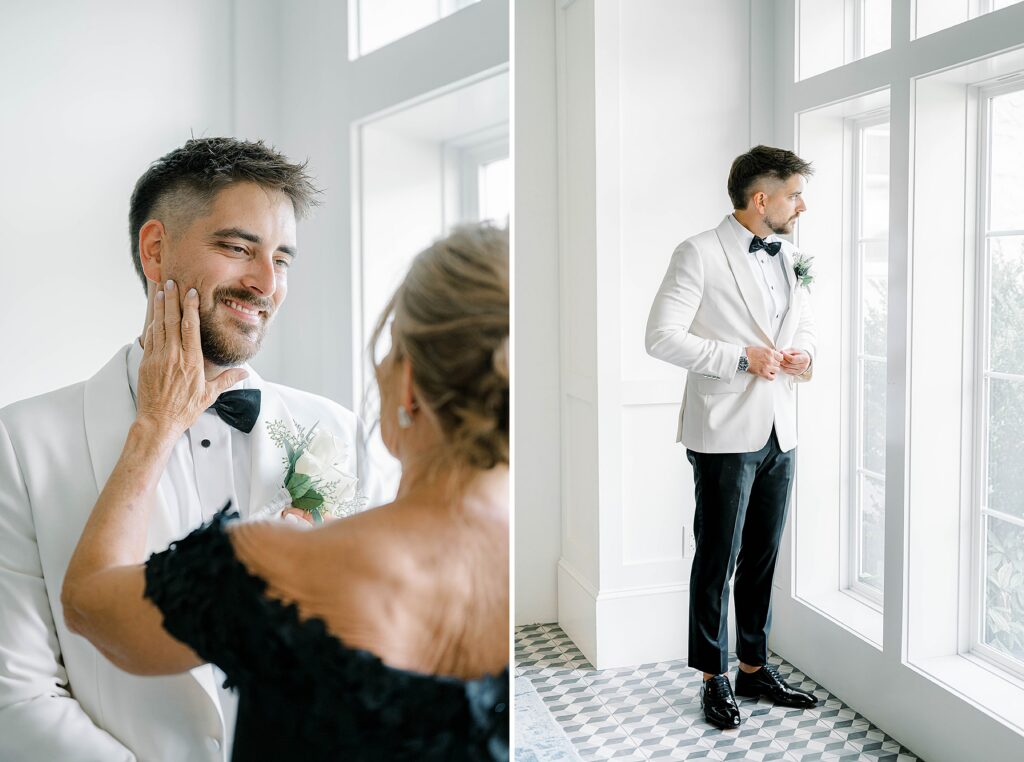Groom getting ready a New Jersey Wedding