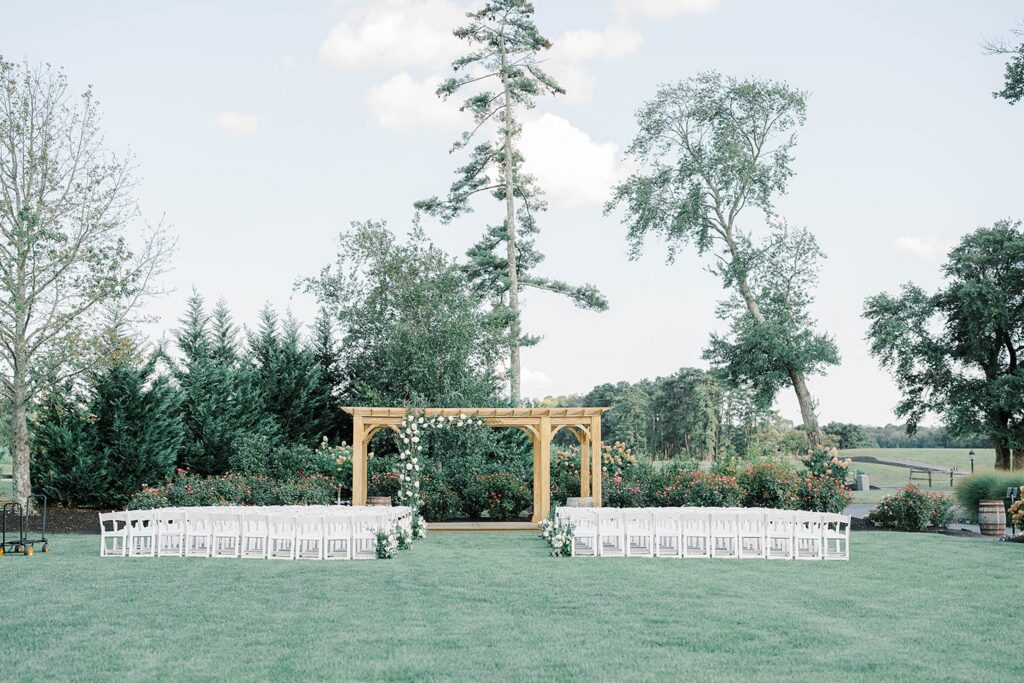 Wedding Ceremony at Renault Winery