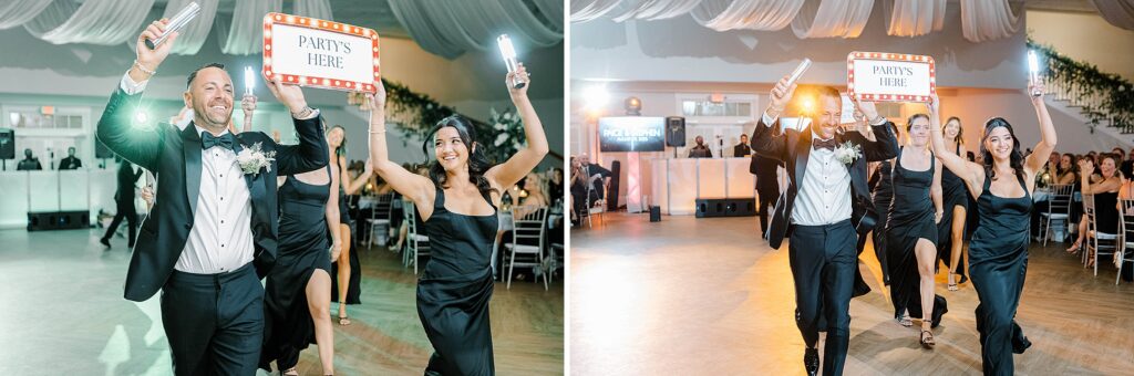 Bridal Party Entrance at Renault Winery 