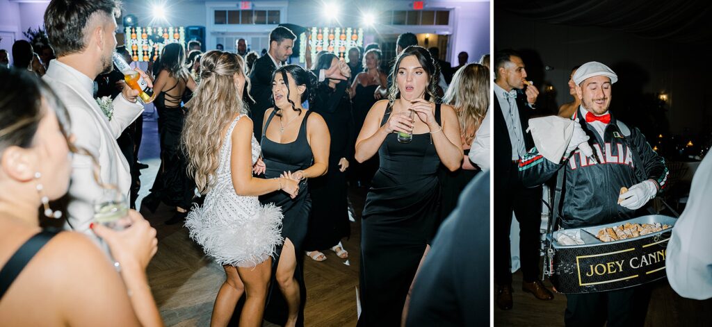 The Cannoli Guy a New Jersey Wedding Reception